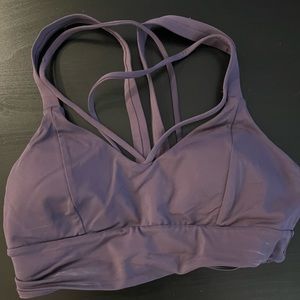 Lululemon Purple Sports Bra Size 8